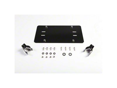 Rugged Ridge License Plate Mounting Bracket for Roller Fairlead - 11238.05