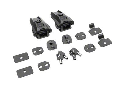 Rugged Ridge Locking Hood Catch Kit 07-18 Jeep Wrangler JKU - 11210.32