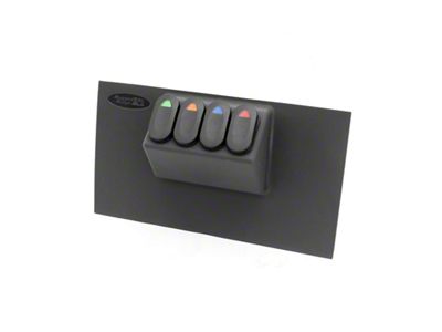 Rugged Ridge Lower Switch Panel Kit 07-10 Jeep Wrangler JK - 17235.85