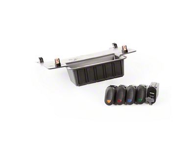 Rugged Ridge Lower Switch Panel Kit 11-18 Jeep Wrangler JK/JKU - 17235.84