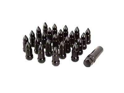 Rugged Ridge Lug Bullet Style Black 1/2-20