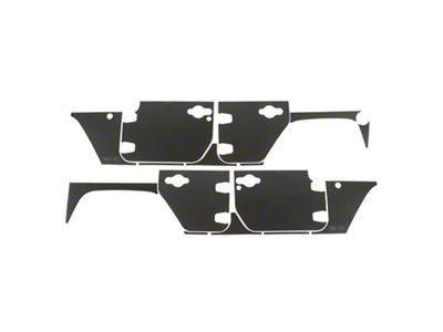Rugged Ridge Magnetic Protection Panel kit 4-Dr07-18 Jeep Wrangler - 12300.53