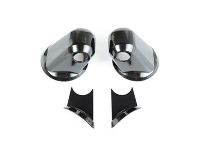 Rugged Ridge Mirror Arm Covers Black Paintable 07-18 Jeep Wrangler - 13311.05
