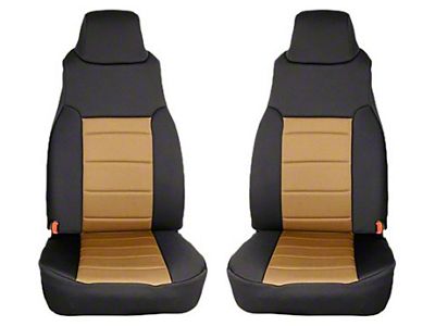 Rugged Ridge Neoprene Front Seat Covers 97-02 Jeep Wrangler TJ - 13210.04