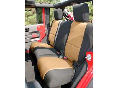 Rugged Ridge Neoprene Rear Seat Cover 07-18 Jeep Wrangler JKU - 13264.04