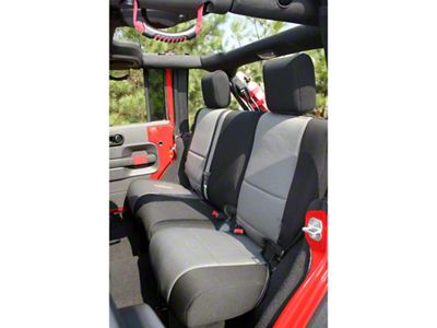 Rugged Ridge Neoprene Rear Seat Cover 07-18 Jeep Wrangler JKU - 13264.09
