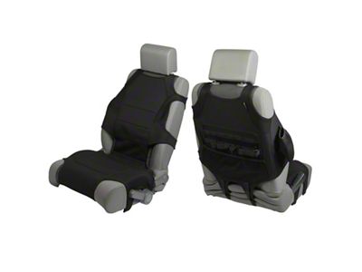 Rugged Ridge Neoprene Seat Vests Black 07-20 JK/JL/JT - 13235.30