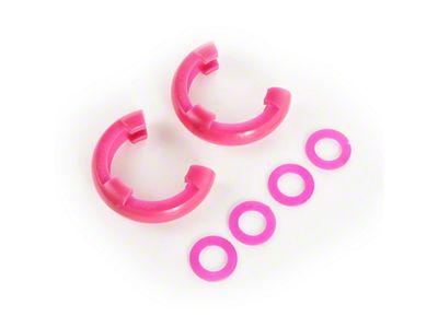 Rugged Ridge Pink 3/4in D-Ring Isolator Kit - 11235.34