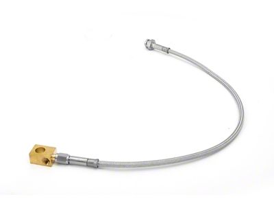 Rugged Ridge Rear Brake Hose Braided SS 87-95 Jeep Wrangler - 16735.05