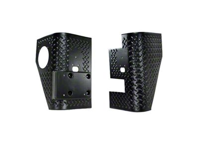 Rugged Ridge Rear Corner Guards Body Armor 97-06 Jeep Wrangler - 11650.02