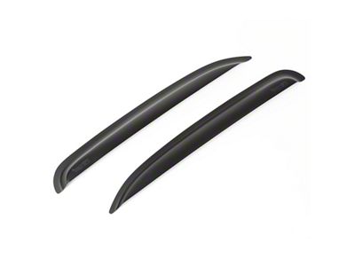 Rugged Ridge Rear Window Visors Black 00-06 Tahoe & Yukon - 81349.81