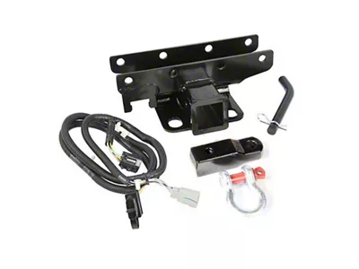 Rugged Ridge Receiver Hitch Kit D-Shackle 07-18 Jeep Wrangler - 11580.62