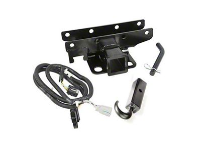 Rugged Ridge Receiver Hitch Kit Hook 07-18 Jeep Wrangler JK - 11580.63