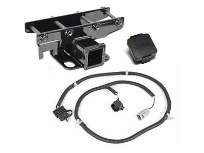 Rugged Ridge Receiver Hitch Kit Jeep Logo 07-18 Jeep Wrangler - 11580.52