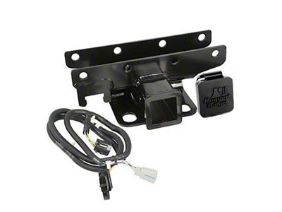 Rugged Ridge Receiver Hitch & Wiring Kit RR Logo 07-18 - 11580.60
