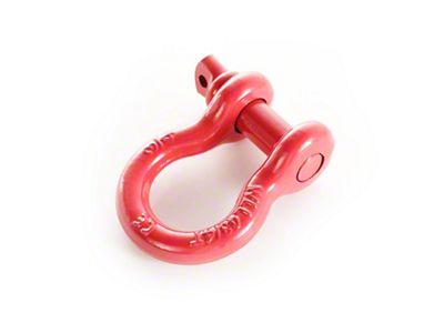 Rugged Ridge Red 9500lb 3/4in D-Ring - 11235.20
