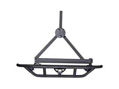 Rugged Ridge RRC Tire Carrier Black 87-06 Jeep Wrangler - 11503.60