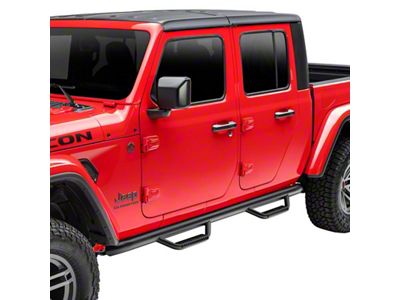 Rugged Ridge Spartan Nerf Bar Black 2020 Jeep Gladiator JT - 11596.12