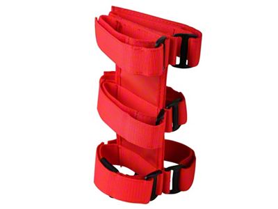 Rugged Ridge Sport Bar Fire Extinguisher Holder Red 55-19 CJ&Wr - 13305.20