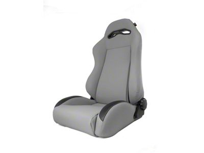 Rugged Ridge Sport Front Seat Reclinable Gray 97-06 Jeep Wrangler - 13415.09