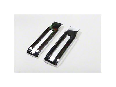 Rugged Ridge Tailgate Hinge Covers Chrome 07-18 Jeep Wrangler JK - 13311.24