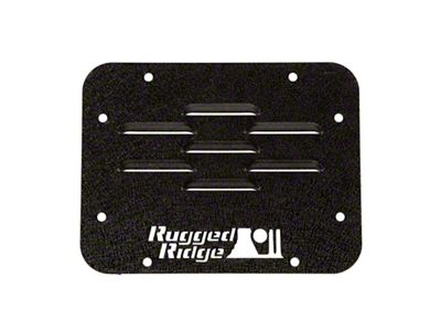 Rugged Ridge Tire Carrier Delete Plate 07-18 Jeep Wrangler JK - 11586.10