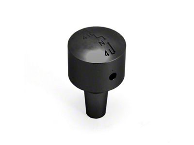 Rugged Ridge Transfer Case Knob Black 07-18 Jeep Wrangler JK - 11422.03