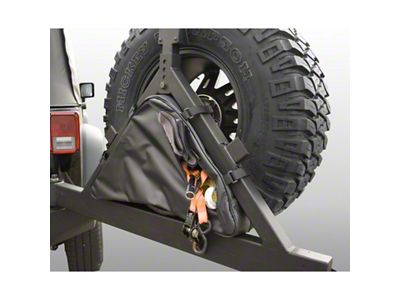 Rugged Ridge Triangular Storage Bag Tire Carriers - 12801.50
