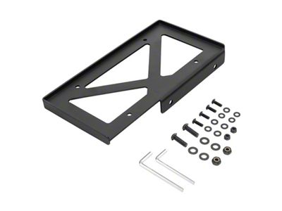 Rugged Ridge Universal Rear Bumper License Plate Holder - 11238.15
