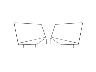 Rugged Ridge Upper Door Skin Frames 87-95 Jeep Wrangler YJ - 13701.80