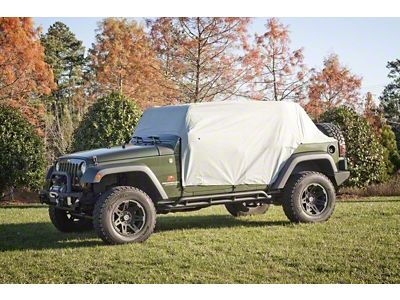 Rugged Ridge Weather Lite Cab Cover 07-20 Jeep Wrangler JKU/JL - 13318.10
