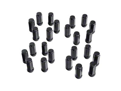 Rugged Ridge Wheel Lock Nut Set 24 Black M14-1.5 - 16715.32