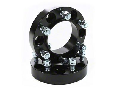 Rugged Ridge Wheel Spacers 1.25in Black 96-13 Toyota - 15201.12