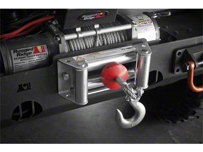Rugged Ridge Winch Cable Stopper Red - 15102.05
