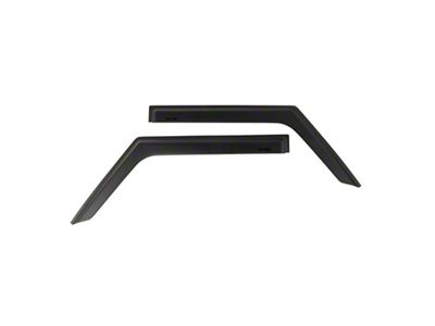 Rugged Ridge Window Visors Matte Black 18-19 2-Door Jeep Wrangler - 11349.16