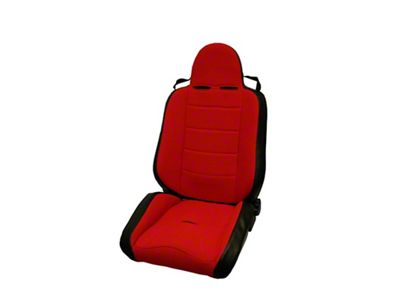 Rugged Ridge XHD Off-road Racing Seat Reclinable Red 76-02 CJ&Wr - 13406.53