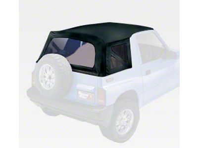 Rugged Ridge XHD S-Top Black Denim Clear Windows 95-98 Sidekicks - 53723.15