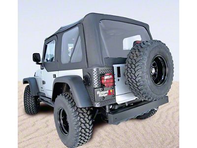 Rugged Ridge XHD Soft Top Black Diamond Tint 04-06 LJ - 13731.35