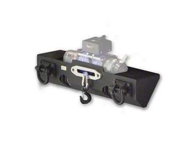 Rugged Ridge XHD Winch Mount Front Bumper 07-18 Jeep Wrangler - 11540.10