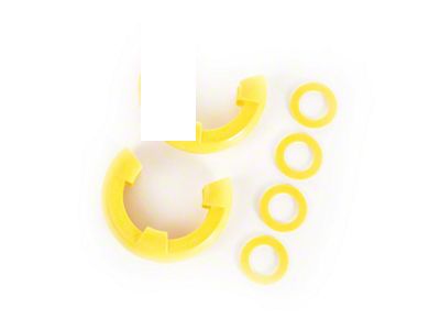 Rugged Ridge Yellow 3/4in D-Ring Isolator Kit - 11235.32