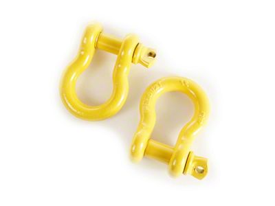 Rugged Ridge Yellow 7/8in D-Rings - 11235.14
