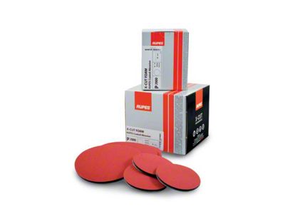 Rupes X-Cut Foam Backed Abrasives 20 Per Box