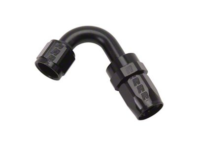 Russell 8AN Black 120 Degree Full Flow Swivel - 613415