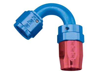 Russell 12AN Red/Blue 120 Degree Full Flow Swivel - 613430