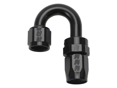 Russell 6AN Black 180 Degree Full Flow Swivel - 613505