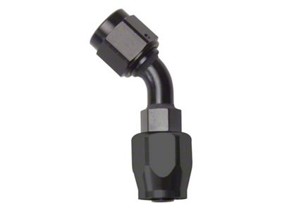 Russell 12AN Black 45 Degree Full Flow Hose - 610125
