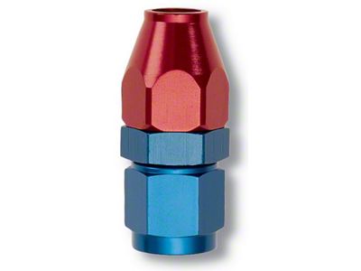 Russell Performance Red/Blue -6 AN Female Swivel to 3/8in Aluminum - 639200