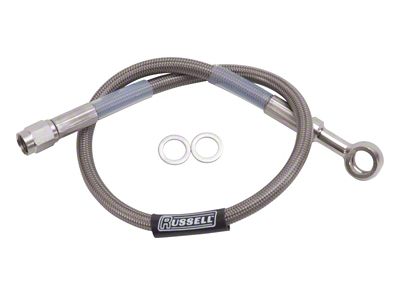 Russell Performance 21in 10MM Banjo Competition Brake Hose - 657050
