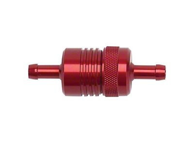 Russell Performance Red Street Fuel Filter 3in Length 1-1/8in diameter - 645070