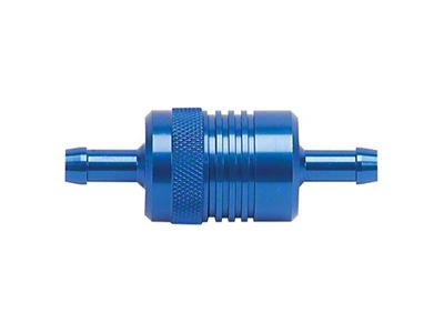 Russell Performance Blue Street Fuel Filter 3in Length 1-1/8in diameter - 645080